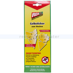 Insektenvernichter Reinex Gelb-Sticker insektizidfrei 12er