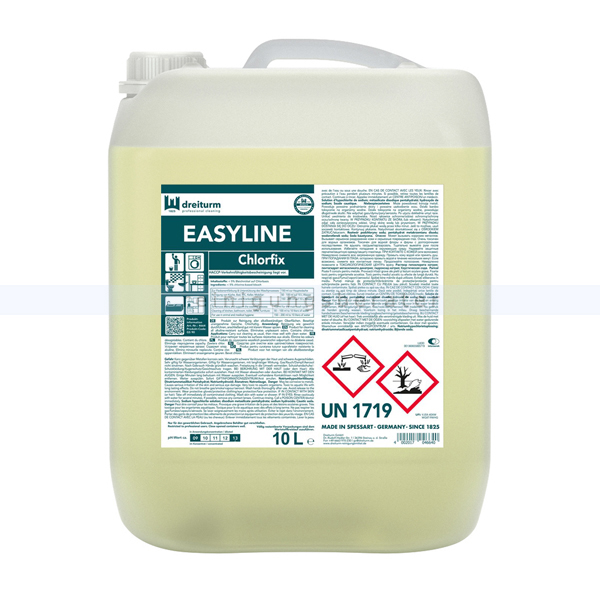Intensivreiniger Dreiturm EASYLINE Chlorfix 10 L