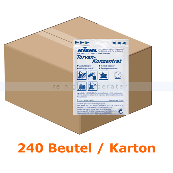 Intensivreiniger Kiehl Torvan-Konzentrat 240 x 25 ml