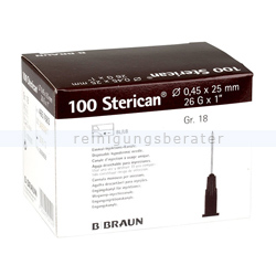 Kanülen Sterican Braun Gr. 18 braun 100 Stück