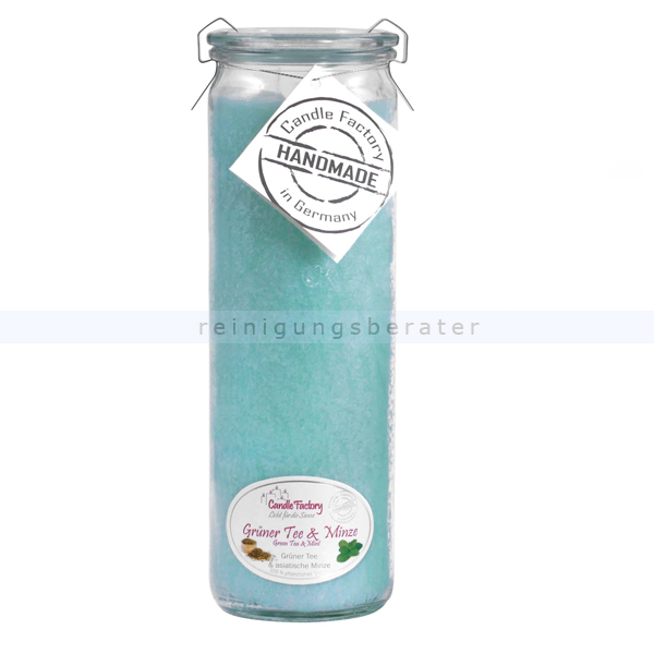 Kerzen Candle Factory Big Jumbo Duftkerze Grüner Tee Minze