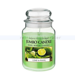 Kerzen Duftkerze Jumbo Candle Lime Basil