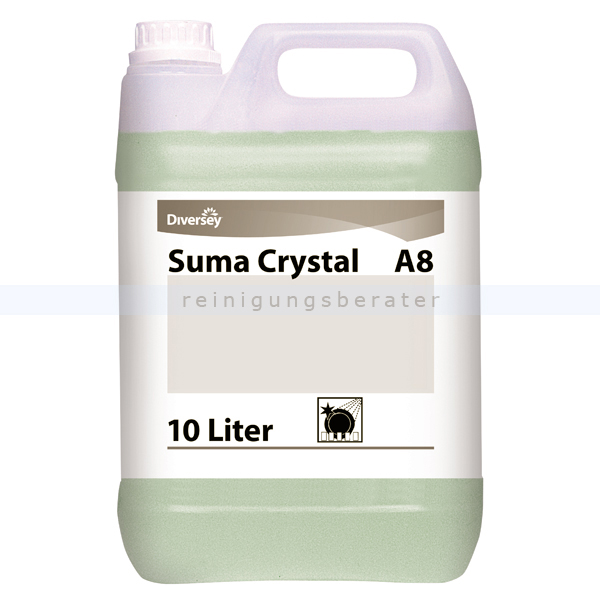 Klarspüler Diversey Suma Crystal A8 10 L