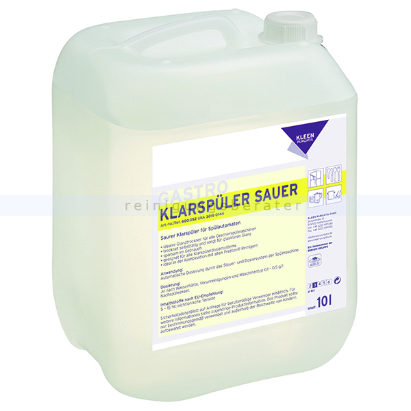 Klarspüler Kleen Purgatis sauer 10 L