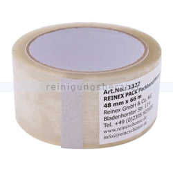 Klebeband Reinex Packband PP transparent 48 mm x 66 m