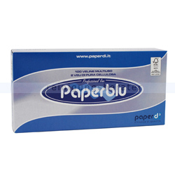Kosmetiktücher Papernet Paperblu 100 Tücher