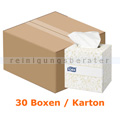 Kosmetiktücher Tork Spenderwürfel 20,9 x 20 cm weiß 30 Boxen
