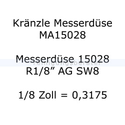 Kränzle Düsen Kränzle Messerdüse 028