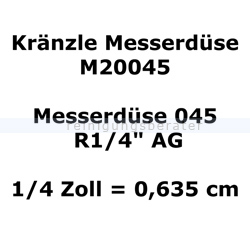 Kränzle Düsen Kränzle Messerdüse 045