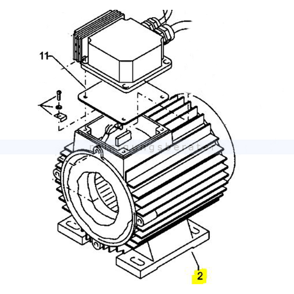 Kränzle Ersatzteile 23003 Stator f. Kränzle S-Motor BG90