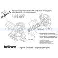 Kränzle Reparatursatz 410491 ML AP Pumpen 18 mm Manschetten