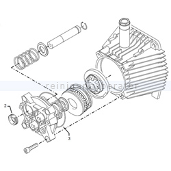 Kränzle Reparatursatz 410493 AP Pumpen Öldichtungen