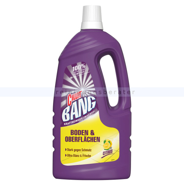 Kraftreiniger Cillit Bang Boden und Multifett Citrus 1,5 L