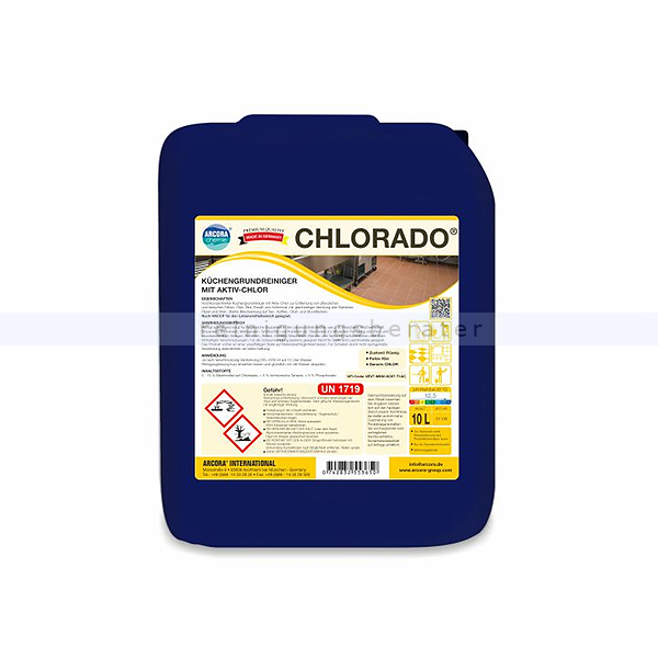 Küchenreiniger Arcora Chlorado 10 L mit Aktiv-Chlor