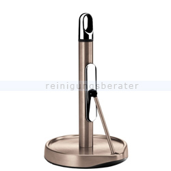 Küchenrollenhalter Simplehuman mit Spannarm rosegold