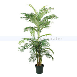 Kunstpflanze Palme Areca Golden Cane, 190 cm Grün
