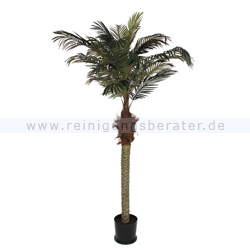 Kunstpflanze Palme Phoenix 1 Stamm Grün