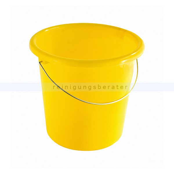 Kunststoffeimer Bekaform Eimer Plast gelb 10 L