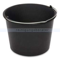 Kunststoffeimer Nölle, Baueimer schwarz 12 L