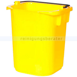 Kunststoffeimer Rubbermaid Hygen gelb 5 L