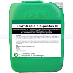 Lackentferner für Fassaden ILKA Rapid bio pastös III 10 kg
