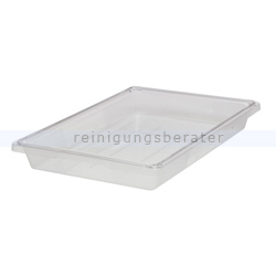 Lebensmittelbehälter flach Rubbermaid 19 Liter transparent