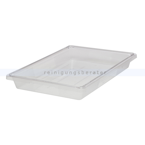 Lebensmittelbehälter flach Rubbermaid 19 Liter transparent