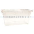 Lebensmittelbehälter hoch Rubbermaid 19 Liter transparent