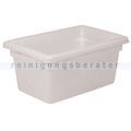 Lebensmittelbehälter hoch Rubbermaid 19 Liter weiß