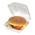 Zusatzbild Lebensmittelschalen, Thermo Burger Box weiß, 500 Stück
