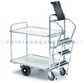 Leiterwagen Serie 200, max. 300 kg mit 2 Etagen