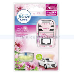 Lufterfrischer P&G Febreze Car Fresh Escapes Rosenblüte 7 ml