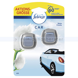 Lufterfrischer P&G Febreze Car reine Frische Duo-Pack