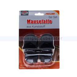 Mäusefänger Reinex Mausefalle aus ABS Kunststoff 2 Stück