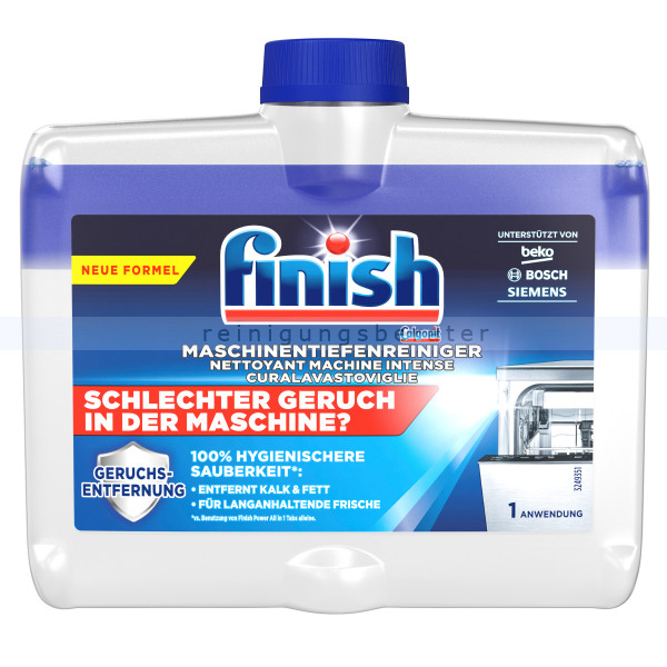Maschinenpfleger für Geschirrspülmaschinen finish 250 ml