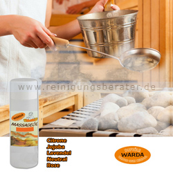 Massageöl Warda Zitrone 200 ml