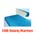 Zusatzbild Matratzenschoner Ampri blau mit Gummizug
