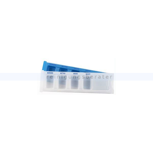 Medikamentendispenser Ampri MediDisp, 4 Fächer, weiß