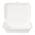 Zusatzbild Menüschalen NatureStar BIO Lunchbox weiß 500 Stück