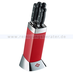 Messerblock Wesco CLASSIC LINE mit Messer rot