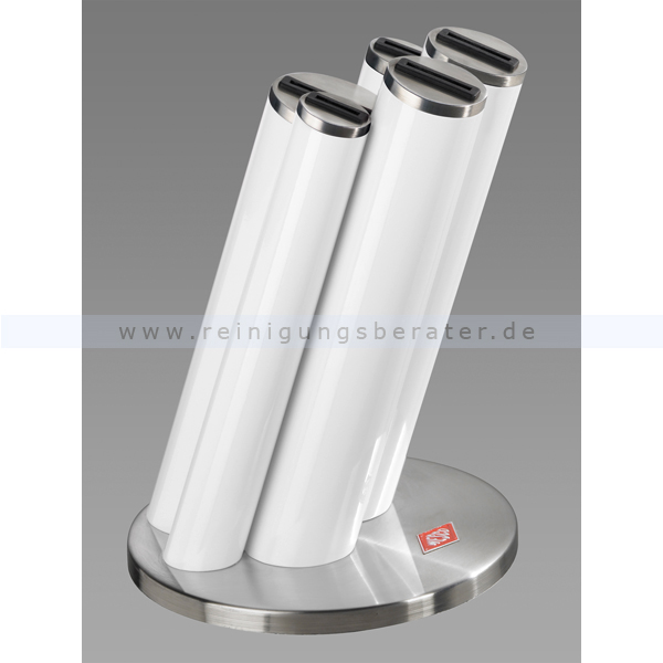 Messerblock Wesco KNIFEPIPE weiß