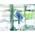 Zusatzbild Microfaser Fensterpad FILSAIN ® hellblau 31x13 cm
