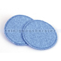 Microfaserpad PolyPad blau-weiß 100 mm 3,75 Zoll