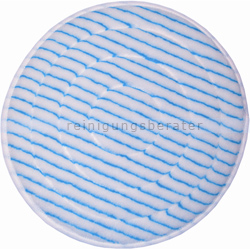 Microfaserpad PolyPad blau-weiß 457 mm 18 Zoll