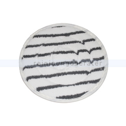 Microfaserpad PolyPad weiß/grau 457 mm 18 Zoll