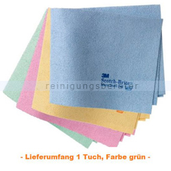 Microfasertuch 3M Scotch Brite Duett Pad 32x40 cm grün