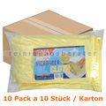 Microfasertuch Abena ENA Platin 32 x 32 cm gelb Pack Karton