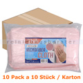 Microfasertuch Abena ENA Platin 32 x 32 cm rosa Pack Karton