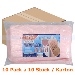 Microfasertuch Abena ENA Platin 32 x 32 cm rosa Pack Karton