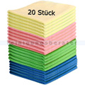 Microfasertuch Abena Multi Color Pack 8 Stück 30x30 cm